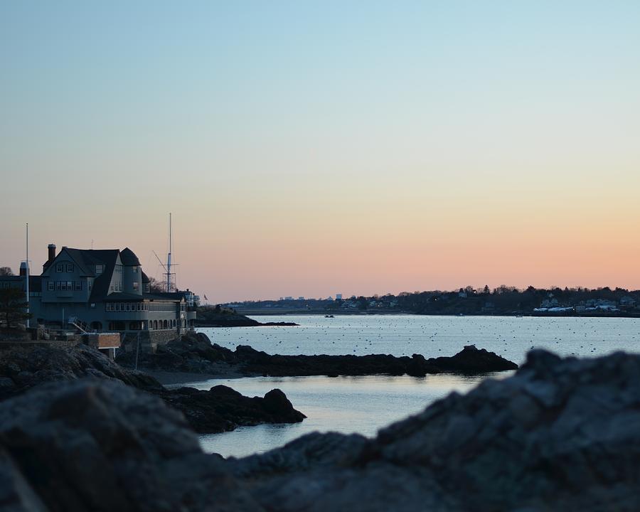 Marblehead at Dusk Chandler Hovey Park Photograph by Toby McGuire
