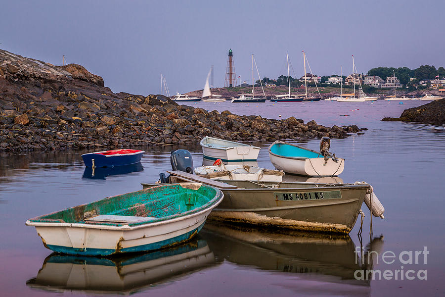 Marblehead Dories Photograph by Susan Cole Kelly