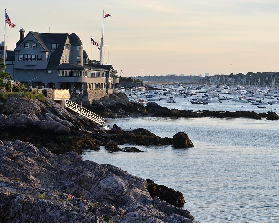 Marblehead Harbor Chandler Hovey Park Photograph by Toby McGuire