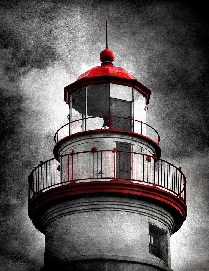 Marblehead Lighthouse - Alternate Reality Photograph by Shawna Rowe