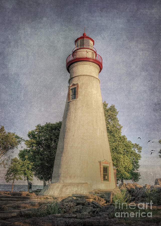 Marblehead Lighthouse Photograph by Pamela Baker