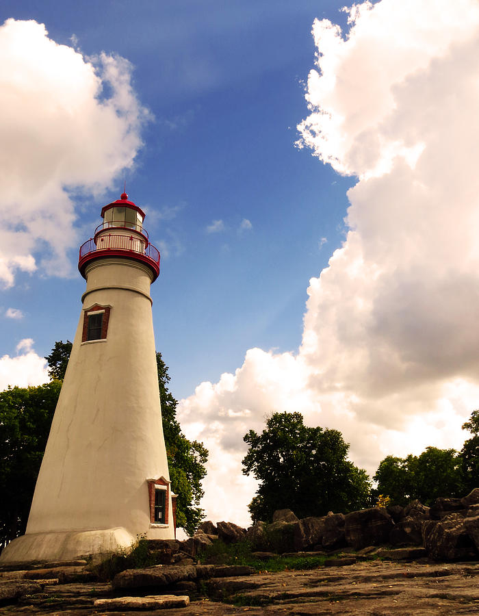 Marblehead Lighthouse Photograph by Shawna Rowe