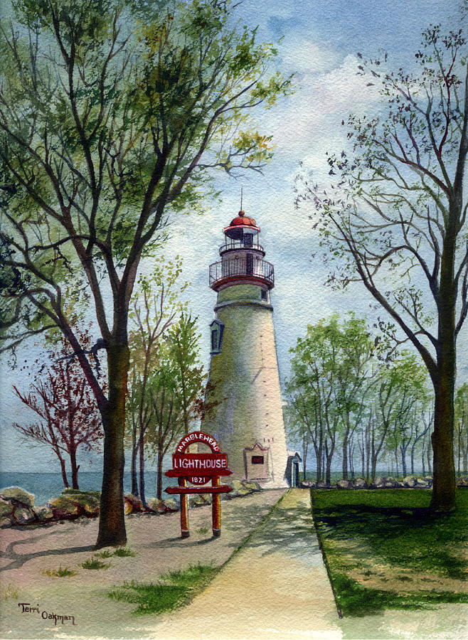 Marblehead Lighthouse Painting