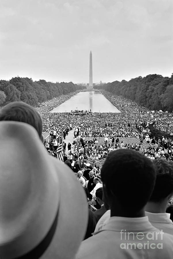 March On Washington Photograph - March on Washington for Jobs and Freedom by Celestial Images