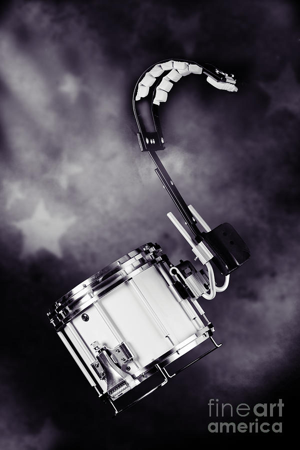 Marching Band Snare drum Photograph in Sepia 3329.01 Photograph by M K Miller