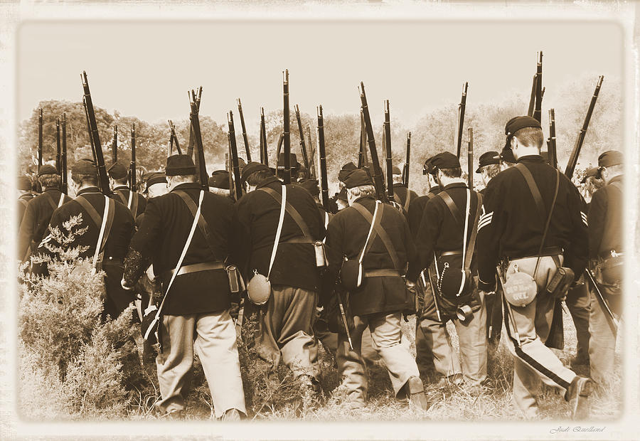 Marching into Battle Photograph by Judi Quelland
