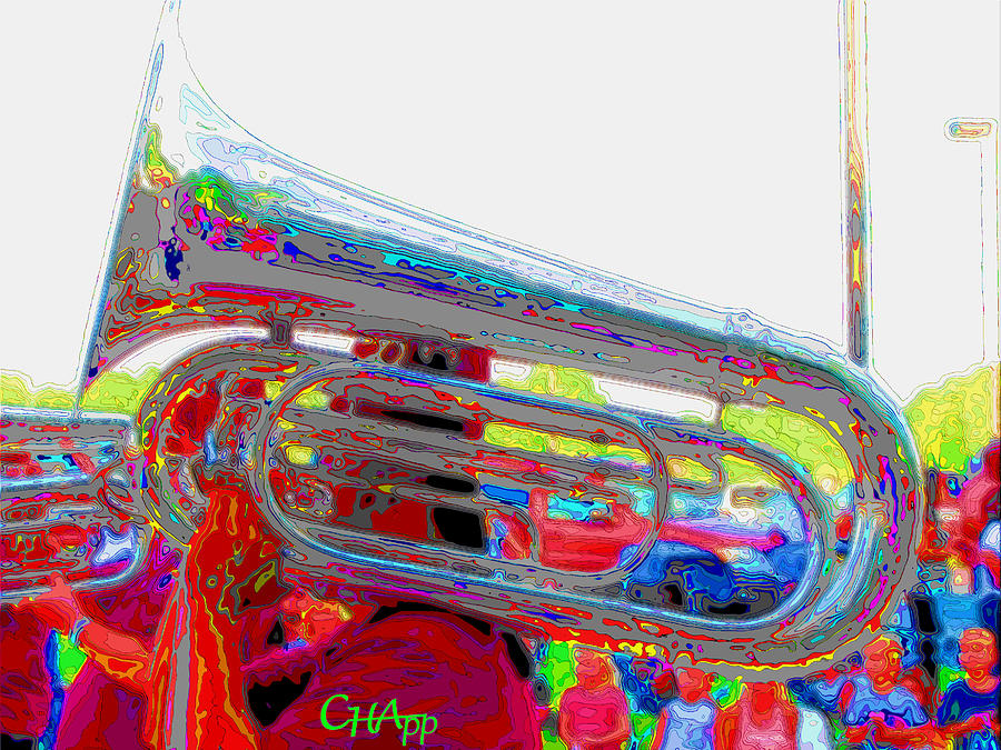 Tuba Photograph - Marching Tuba by C H Apperson