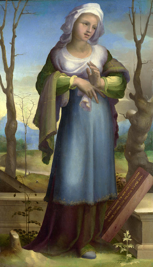 Marcia Painting by Domenico Beccafumi
