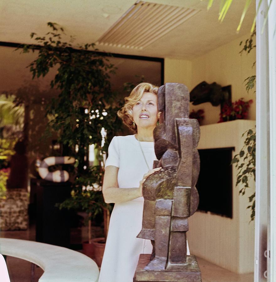 Marcia Weisman At Home Photograph by Horst P. Horst Marcia Weisman At Home Photograph by Horst P. Horst