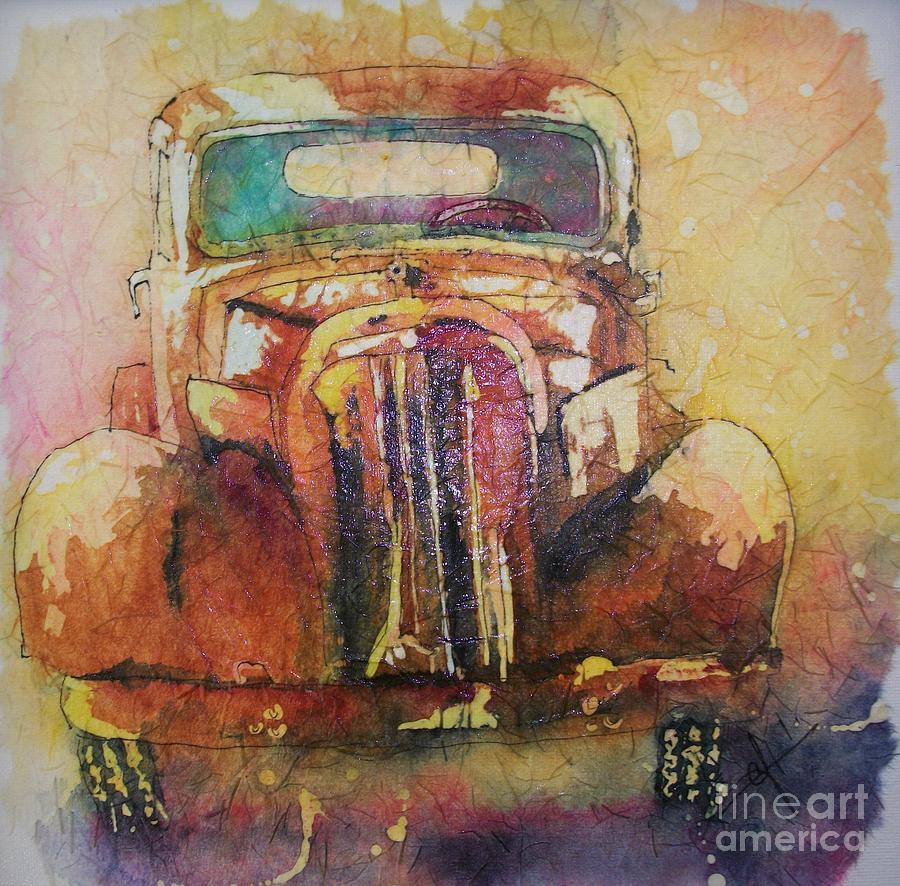Marcias Truck Painting by Carol Losinski Naylor