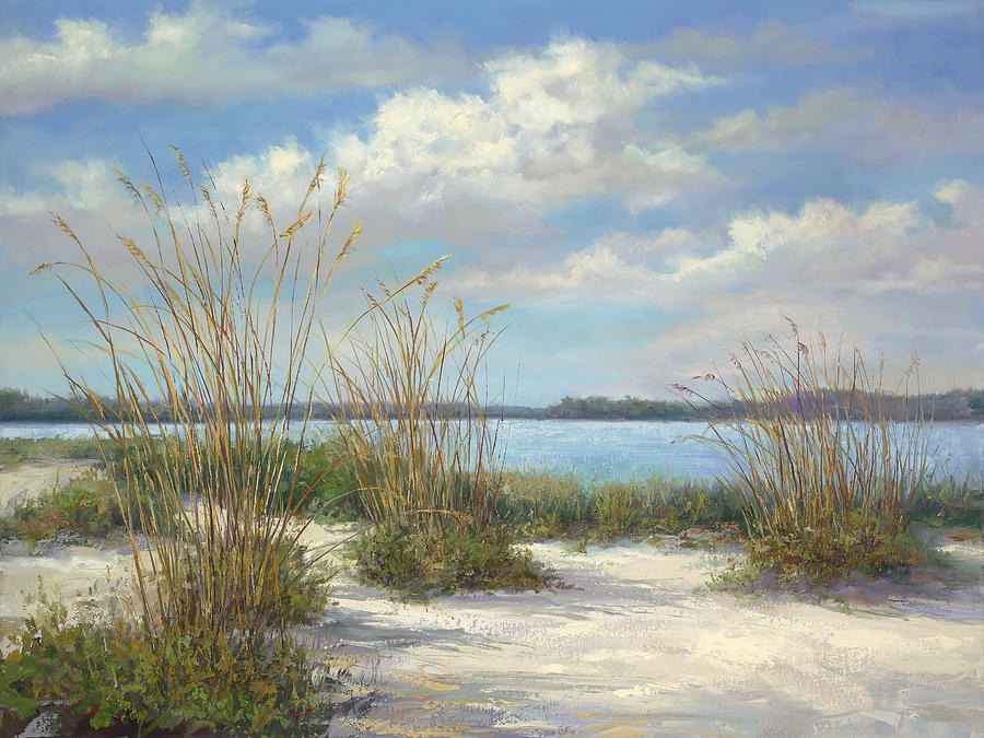 Beach Painting - Marco Island by Laurie Snow Hein