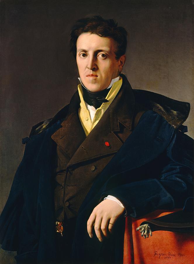 1810 Painting - Marcotte dArgenteuil by Jean-Auguste-Dominique Ingres
