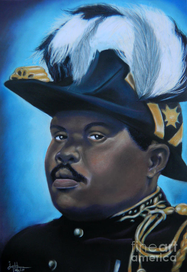 Marcus Garvey Pastel by Joyce Hayes