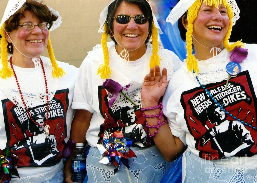 Mardi Gras Costumes Post Hurricane Katrina Photograph by Michael Hoard