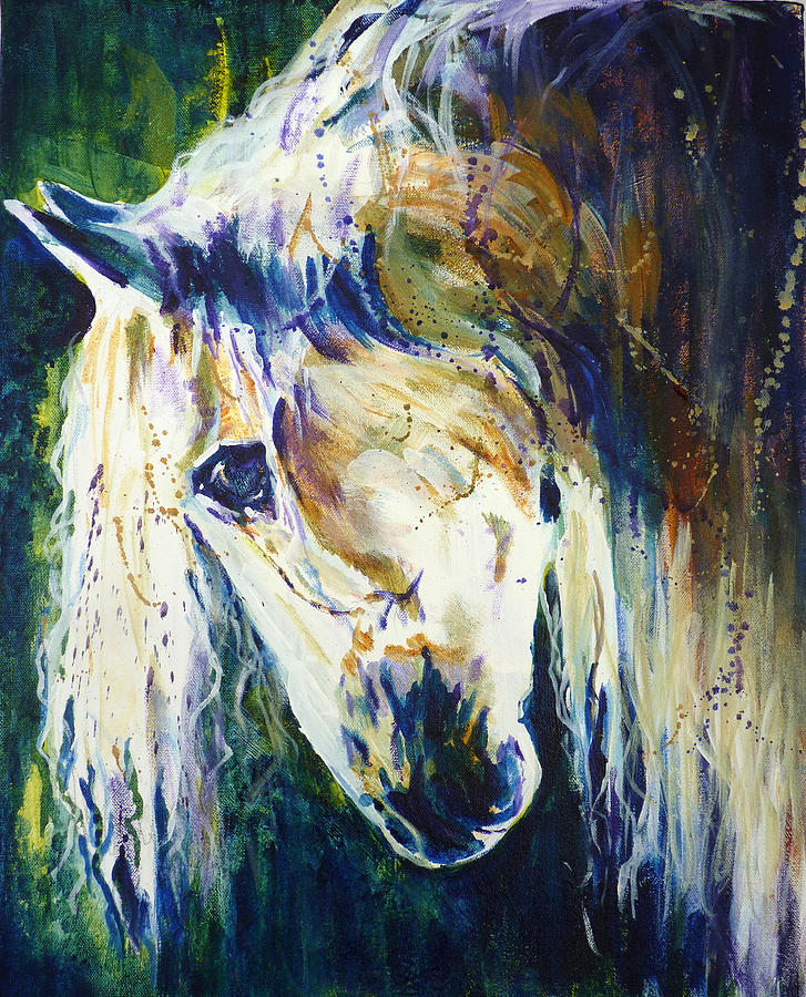 Mardi Gras Horse Painting by P Maure Bausch - Fine Art America