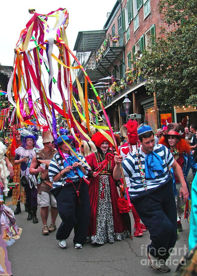 Mardi Gras in New Orleans Photograph by Luana K Perez