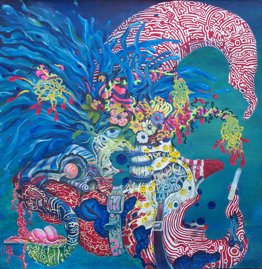 Mardigra Mind Painting by Jeff Tao - Fine Art America