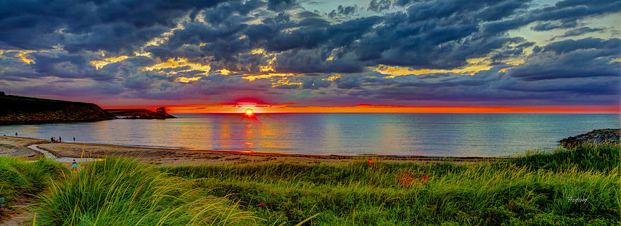 Margaree Harbour Sunset Nova Scotia Photograph by Fred J Lord