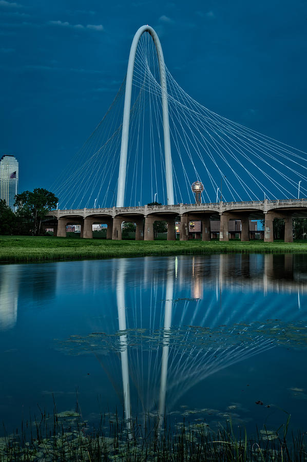 Dallas Photograph - Margaret Hunt Hill Bridge by George Buxbaum