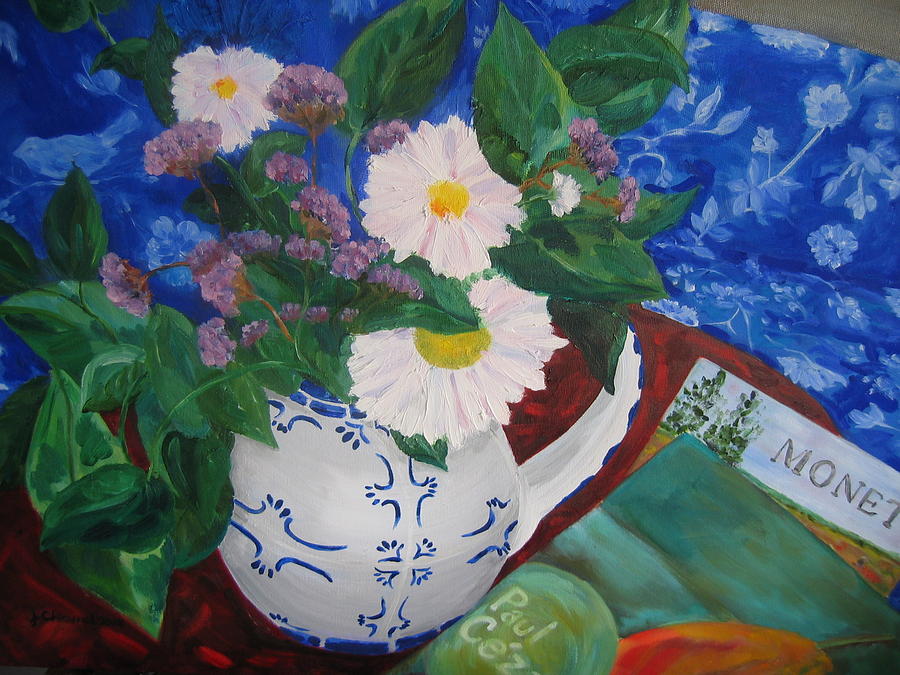 Margarets Pitcher Painting by Joe Chicurel