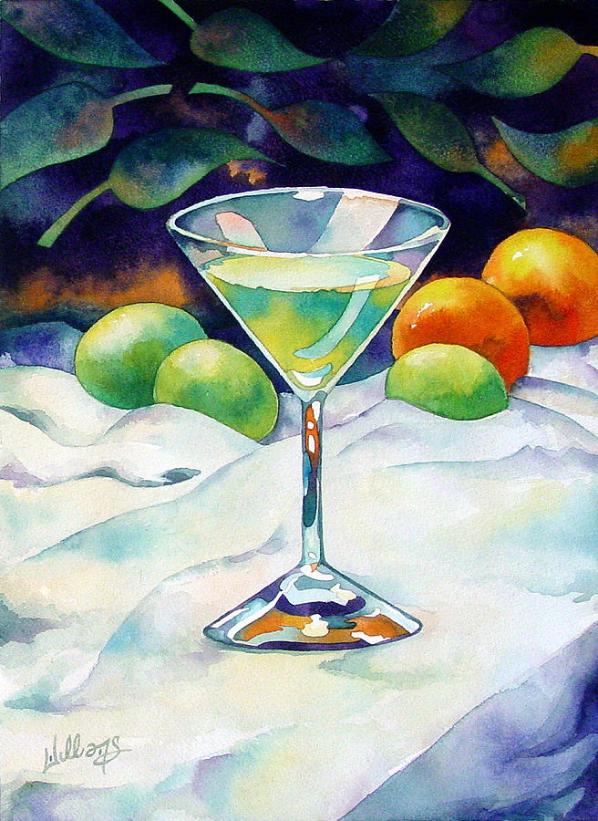 Margarita Painting by Mick Williams