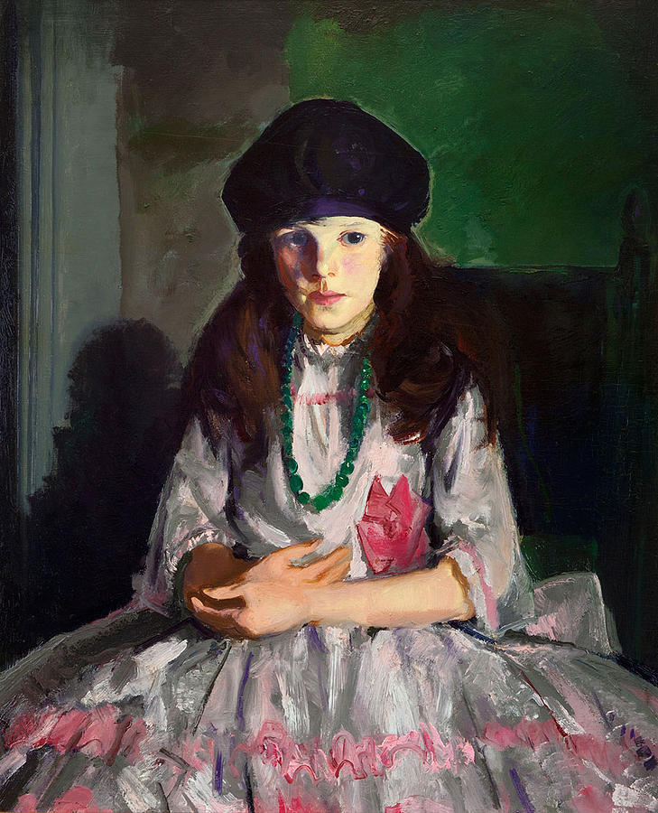 George Wesley Bellows Painting - Margarite by Celestial Images