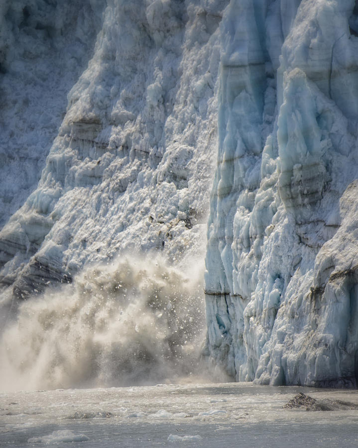 Nature Photograph - Margerie Glacier by Vicki Jauron