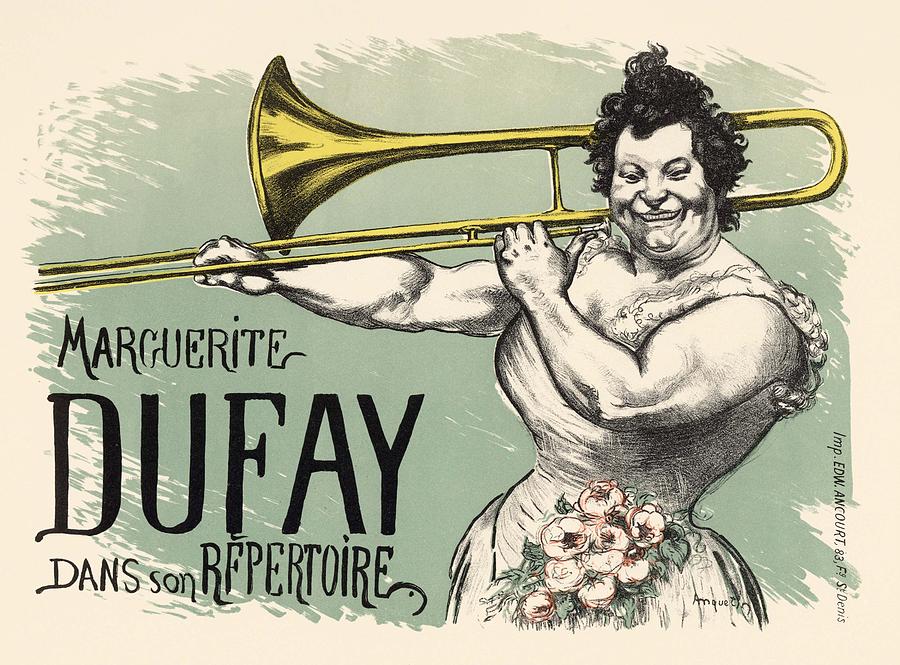 Marguerite Dufay Dans Son Repertoire Photograph