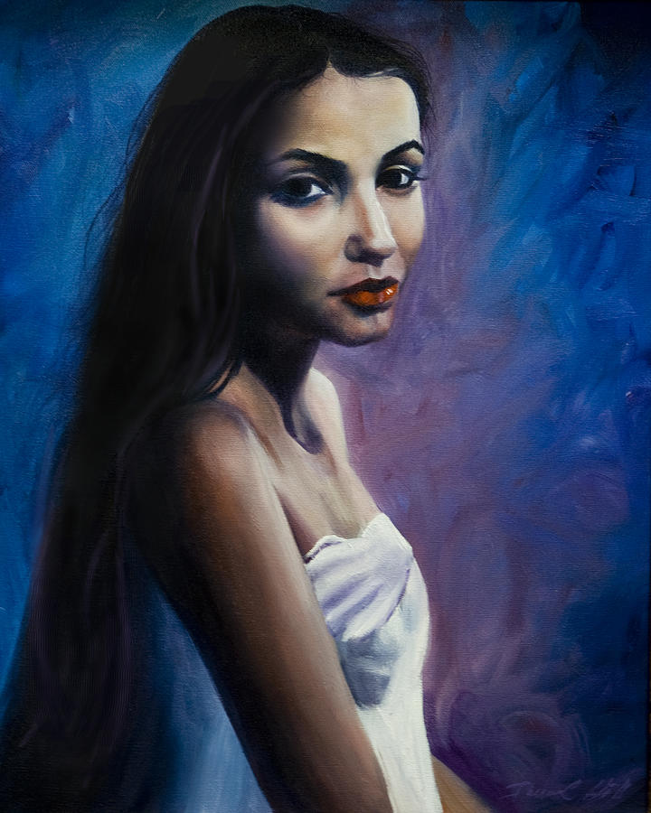 Maria Lianotti Painting by James Hill