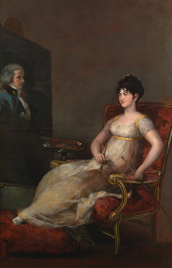 Francisco Goya Painting - Maria Tomasa de Palafox by Francisco Goya