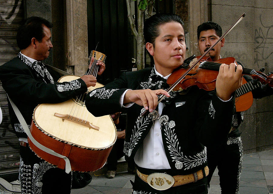 Mariachi-strings Photograph By Hugh Peralta 