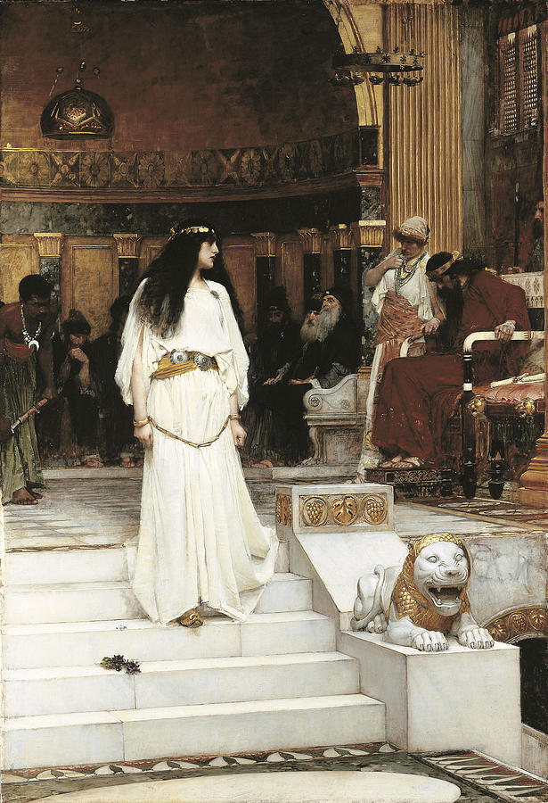 Mariamne, 1887 Oil On Canvas Photograph by John William Waterhouse