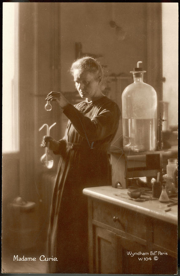 Marie Curie (1867-1934) Physical Photograph by Mary Evans Picture ...