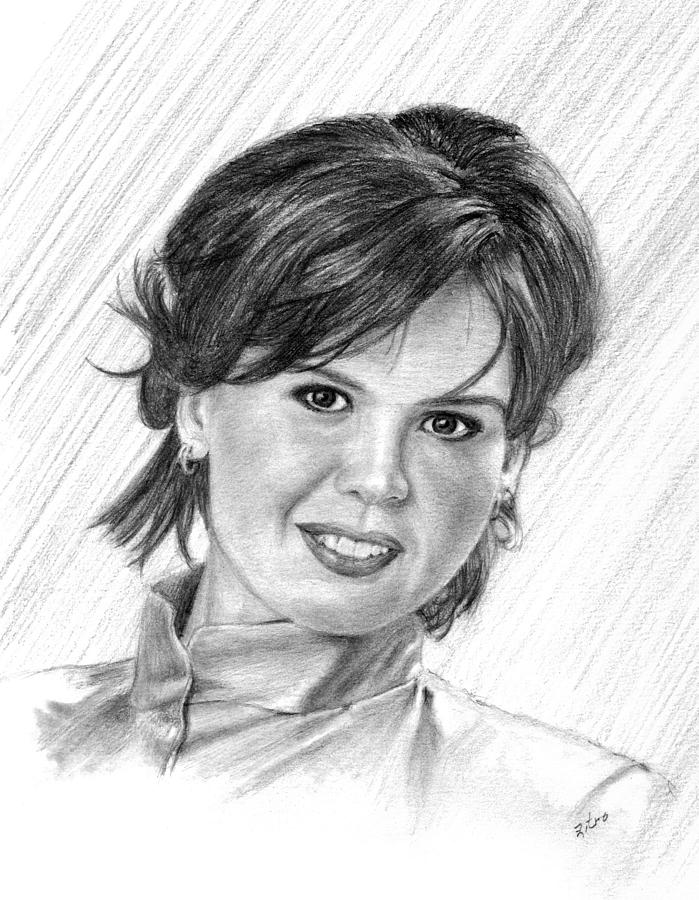 Marie Osmond Drawing by Lou Ortiz - Fine Art America