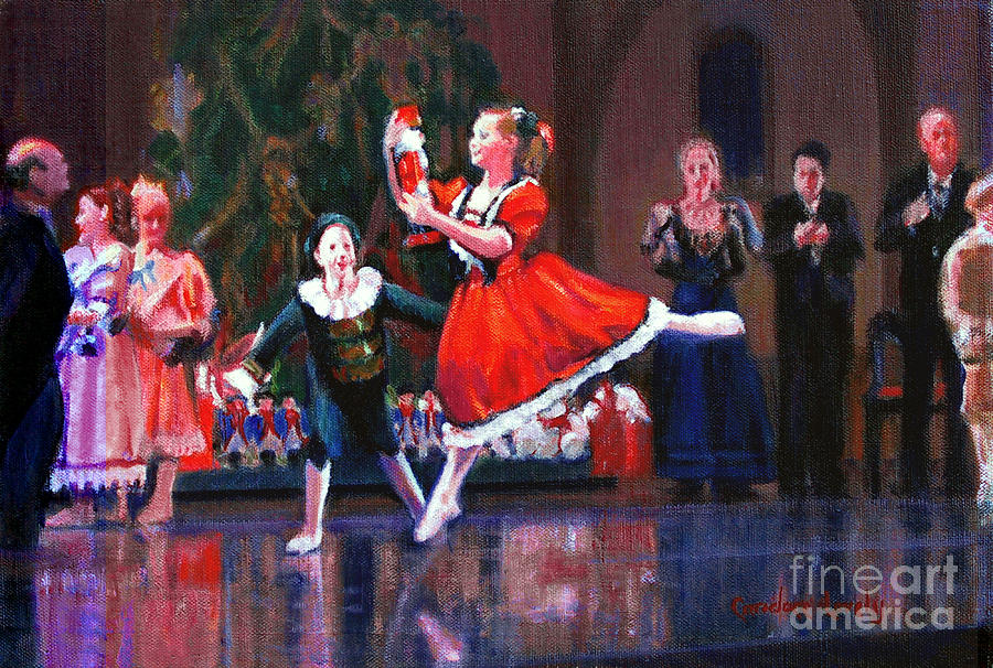 Maries Nutcracker Painting by Candace Lovely