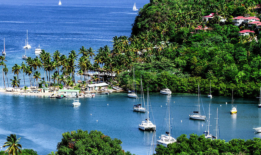 Marigot Bay, St Lucia, Caribbean Photograph by Jolly Sienda - Fine Art ...