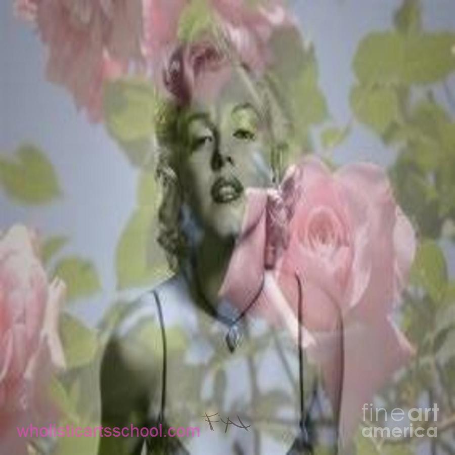MARILYN and the BIG SCREEN Mixed Media by PainterArtist FIN