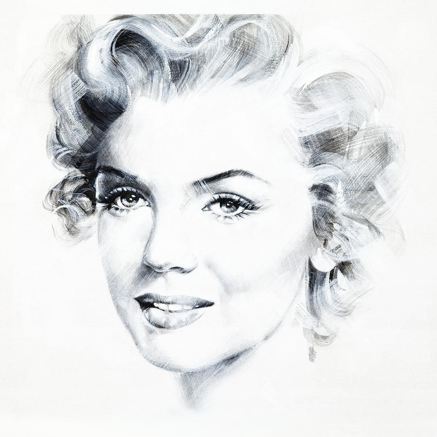 Marilyn Monroe Painting - Marilyn 4 by Jean Pierre Rousselet