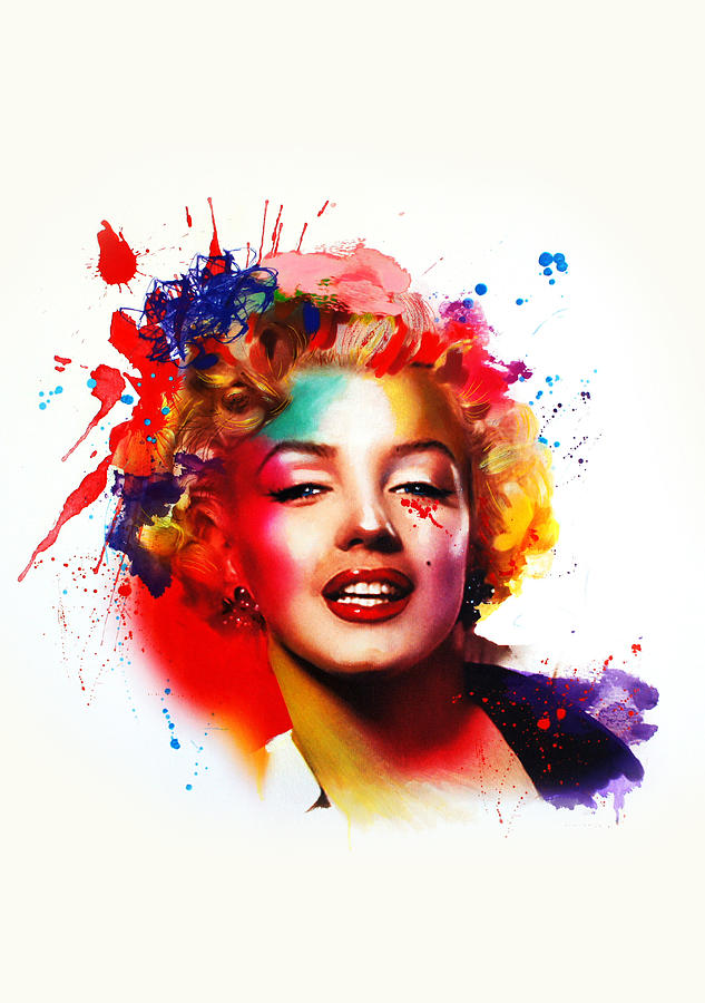 Marilyn Painting by Isabel Salvador