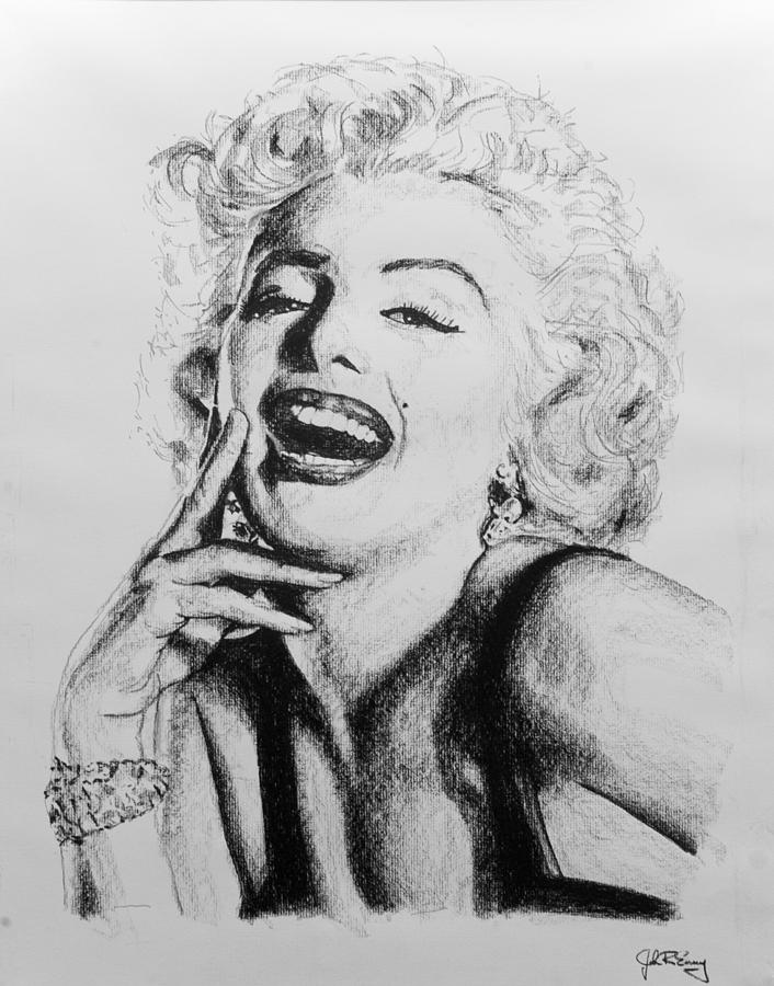 Marilyn Drawing by John Emery - Fine Art America