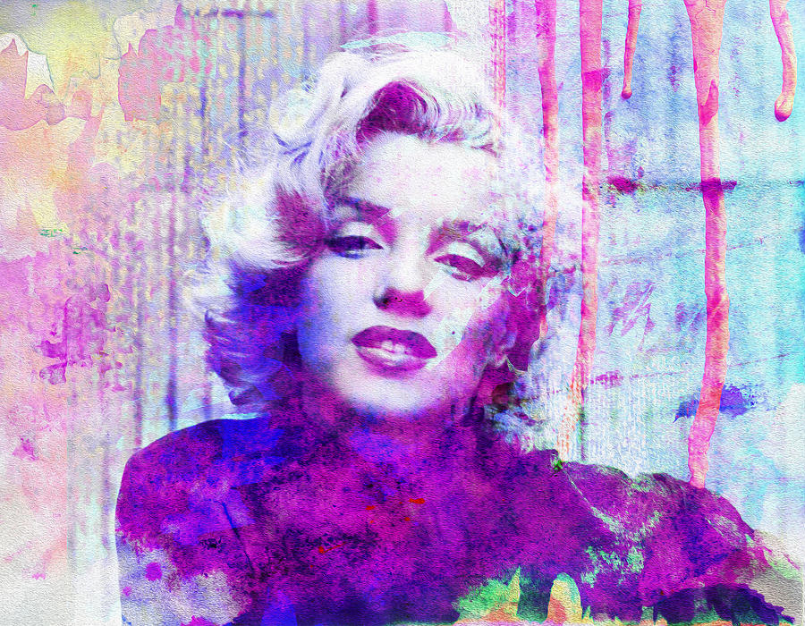 Marilyn Monroe 1 Digital Art by Andrew Billings