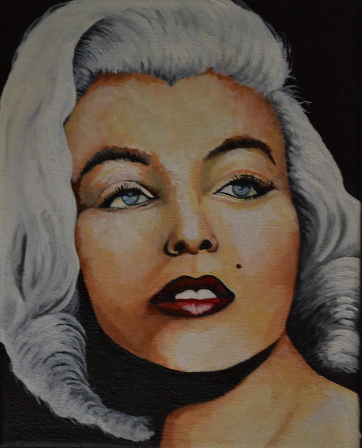 Marilyn Monroe 2 Painting by Martin Schmidt