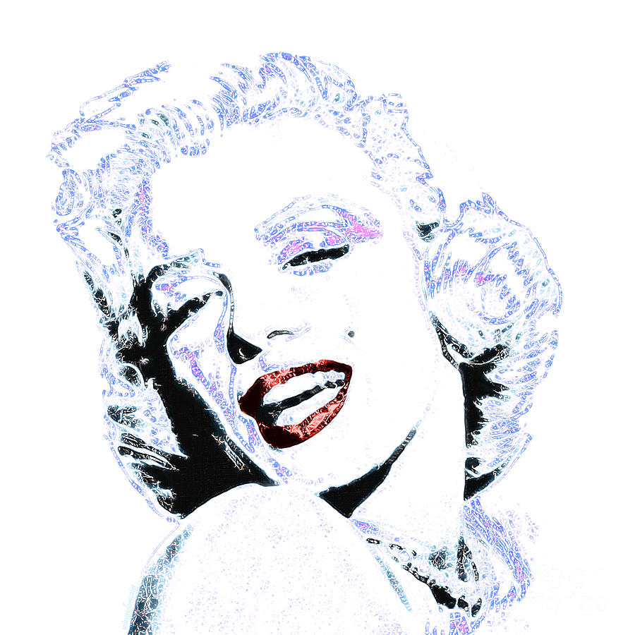 Marilyn Monroe 20130331 square Photograph by Wingsdomain Art and Photography