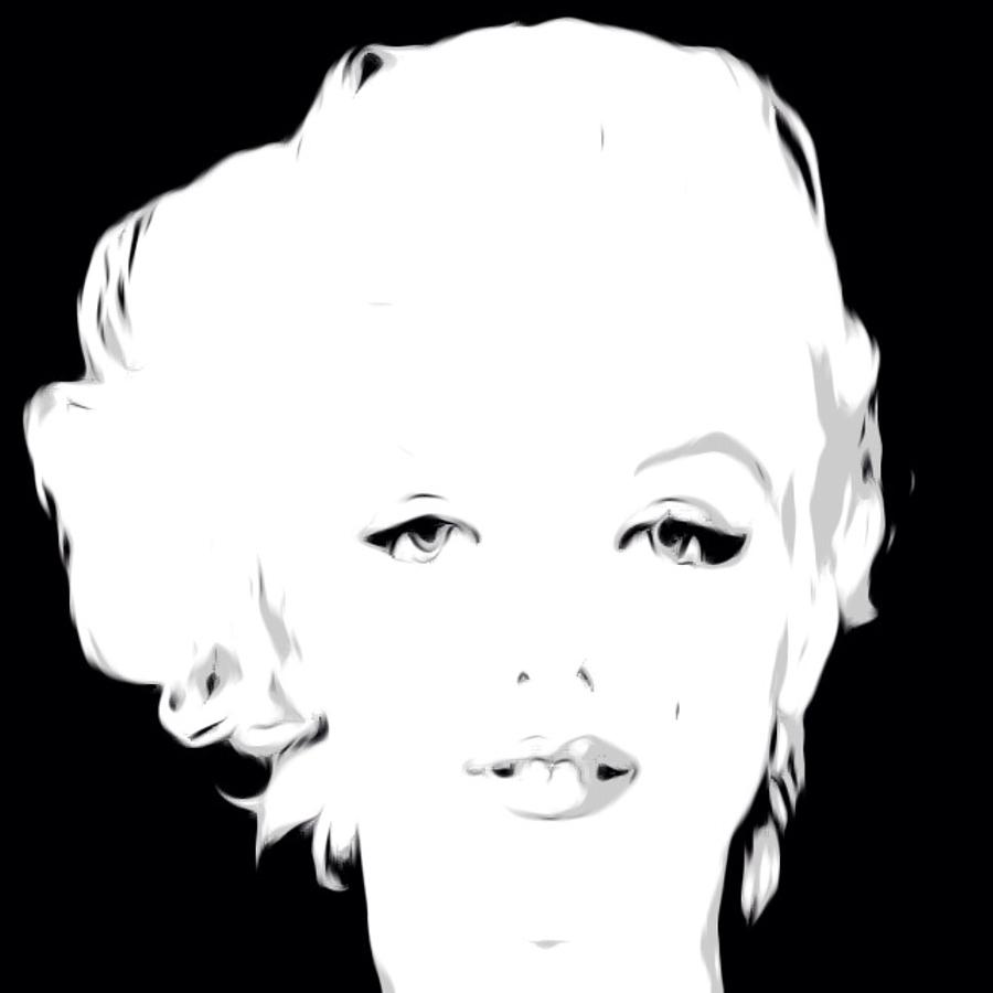 Joe Dimaggio Digital Art - Marilyn Monroe 4 by Lisa Piper