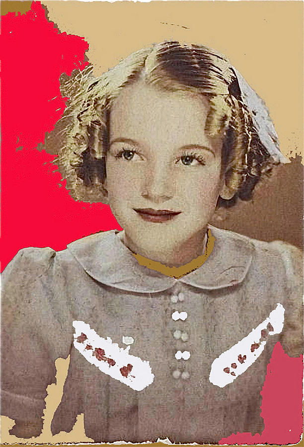 Marilyn Monroe as a child c. 1936-2013 Photograph by David Lee Guss