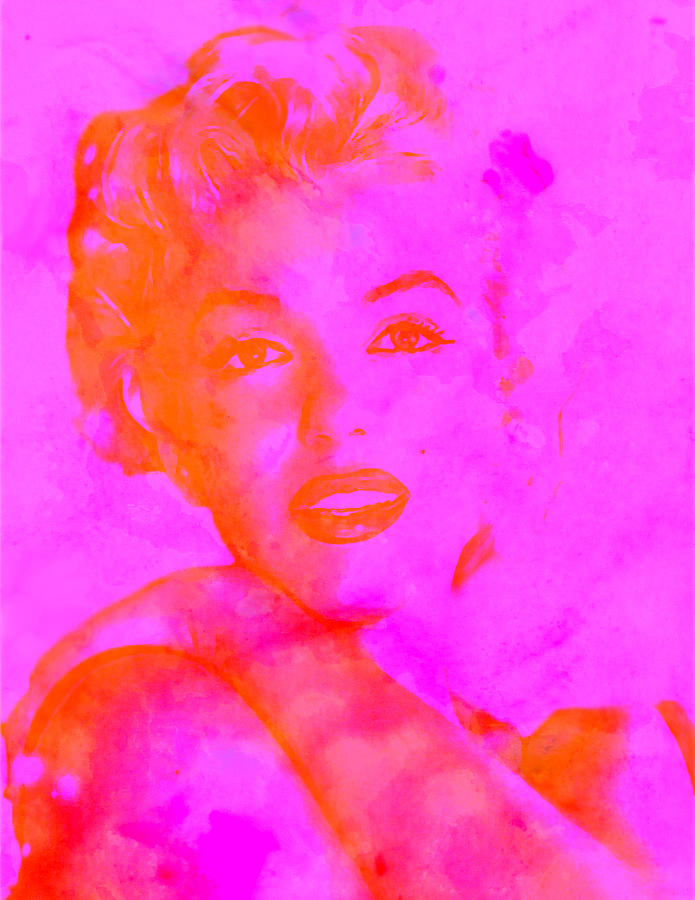 Marilyn Monroe Digital Art by Brian Reaves