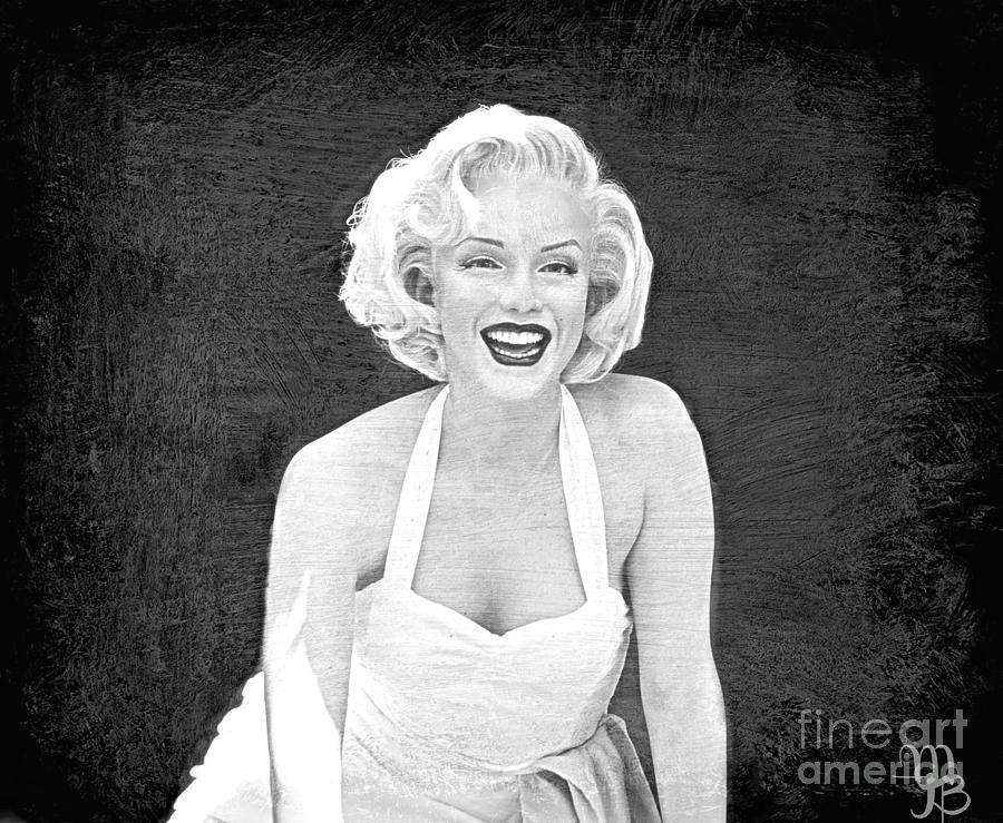 Marilyn Monroe by Mindy Jo Photograph by Mindy Bench