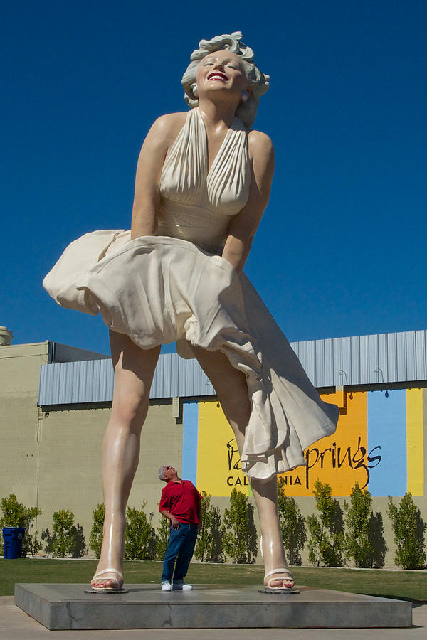 Marilyn Monroe Fascination In Palm Springs In 2013 California 