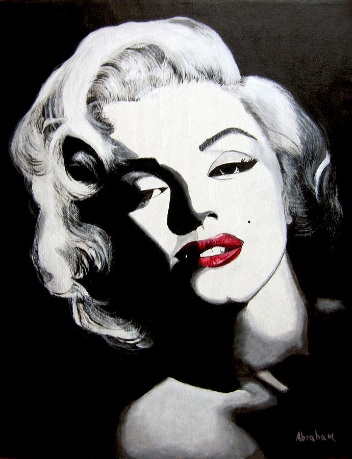 Star Painting - Marilyn Monroe by Jose Manuel Abraham