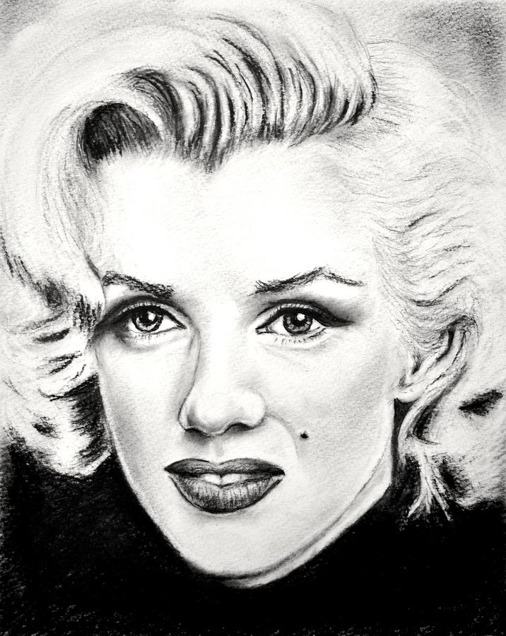 Marilyn Monroe Drawing by Sandy Dournayan | Fine Art America